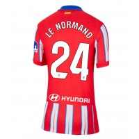 Atletico Madrid Robin Le Normand #24 Replica Home Shirt Ladies 2024-25 Short Sleeve